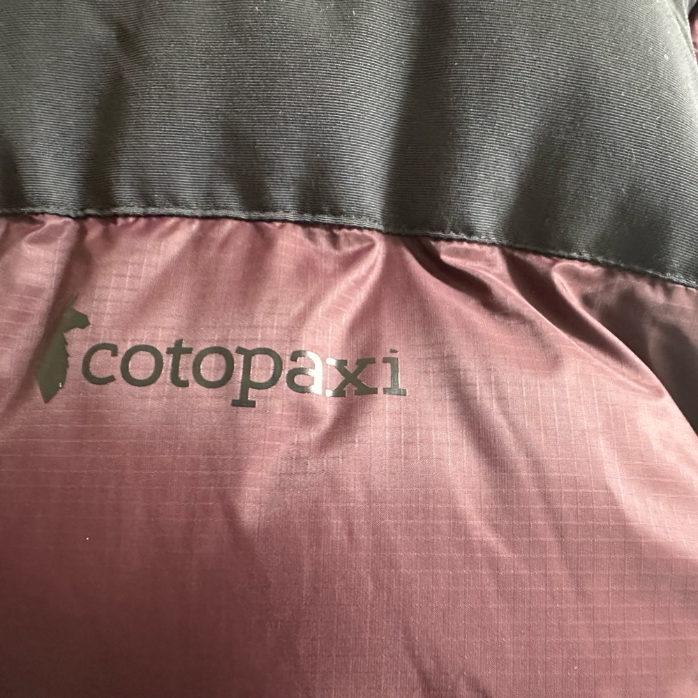 New without tags Cotopaxi Multicolor Hooded Puffer Jacket Stadium Parka Winter - Picture 3 of 12